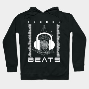 Techno EDM Beats Sound Electronic Hoodie